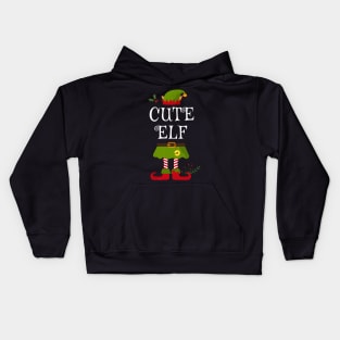 Cute Elf Shirt , Family Matching Group Christmas Shirt, Matching T Shirt for Family, Family Reunion Shirts Kids Hoodie